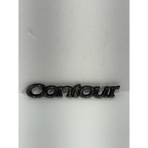 FORD CONTOUR REAR‎ EMBLEM LOGO BADGE SIGN SYMBOL USED OEM B6622 95 96 97 98 99